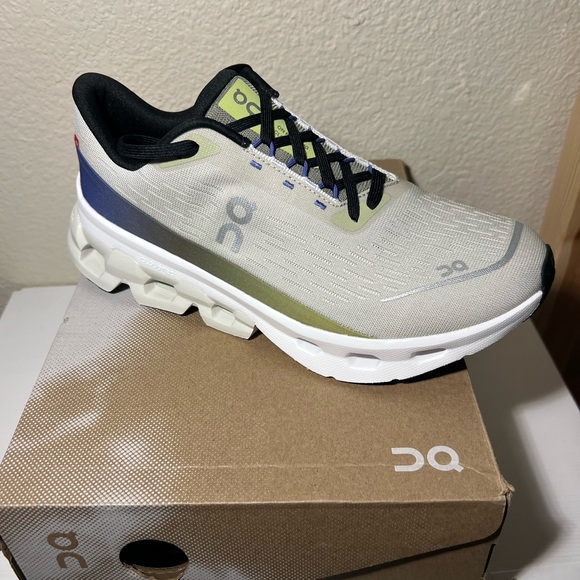 On Running Shoes - On Women's Cloudspark Sneakers, Ice | Grove, Grey, 9.5 Medium US